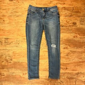 Seven7 Starlette mid rise Women's Blue Skinny Jeans size 8